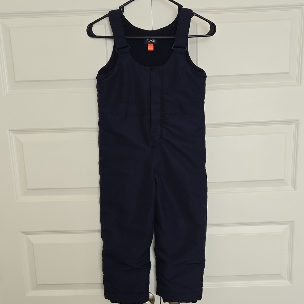 The Children's Place Boys Navy Snow Bib 5T